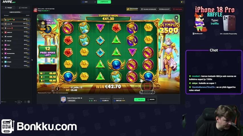 bonkkuboys playing Slots & Casino - Live Casino Stream