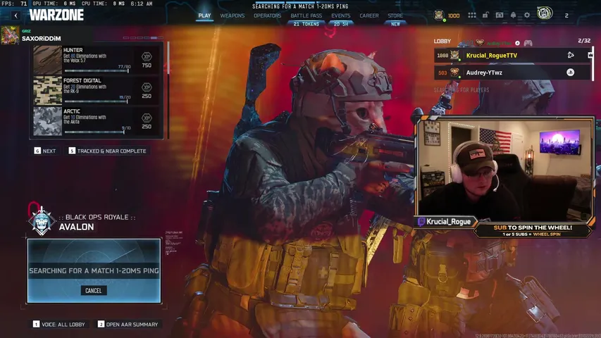TOP 30 IN WORLD FOR WINS BLACK OPS ROYALE | !rsub |Army Vet  |  Top 50 Leaderboards for wins