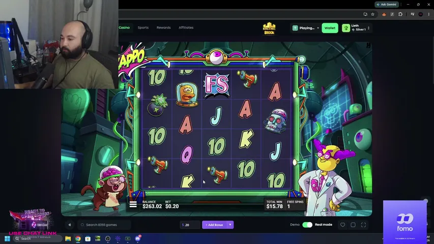 Lieth playing Slots & Casino - Live Casino Stream