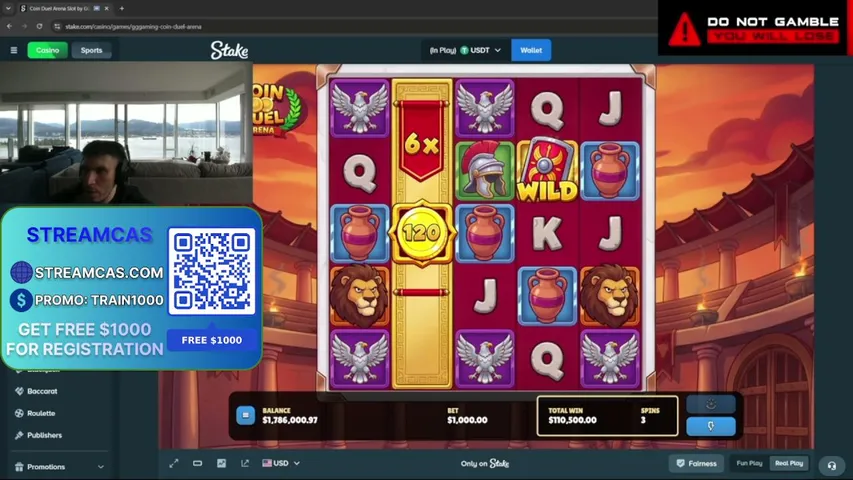 traingwrsbeckstv playing Slots & Casino - Live Casino Stream