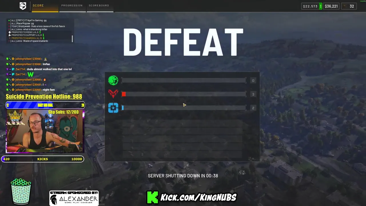 KingNUBS live