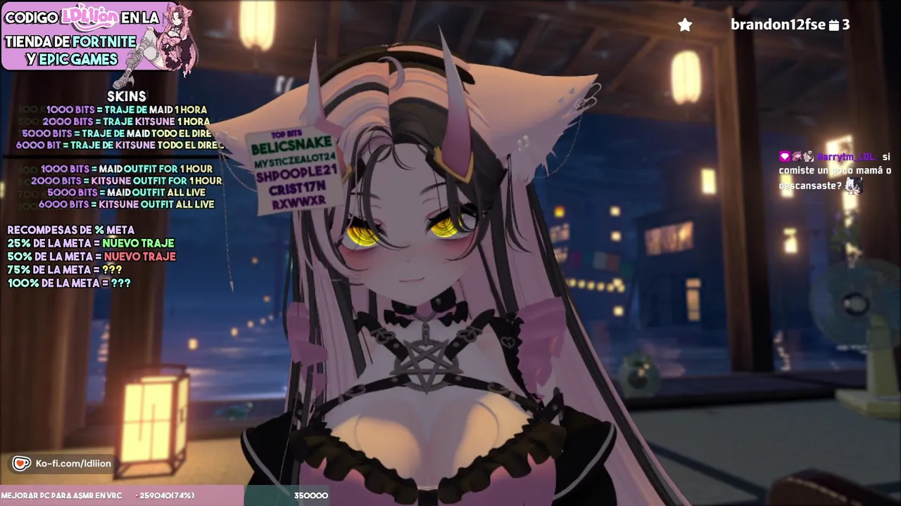 【𝐋𝐈𝐕𝐄 𝟑𝐃𝐈𝐎 𝐀𝐒𝐌𝐑】Licks, Cuddles, Kisses, and Tickles to Fall Asleep 💤 | @LDLiion_ASMR @LDLiion | !discord !redes !throne