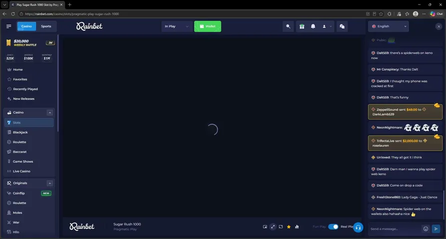 loftowages playing Slots & Casino - Live Casino Stream