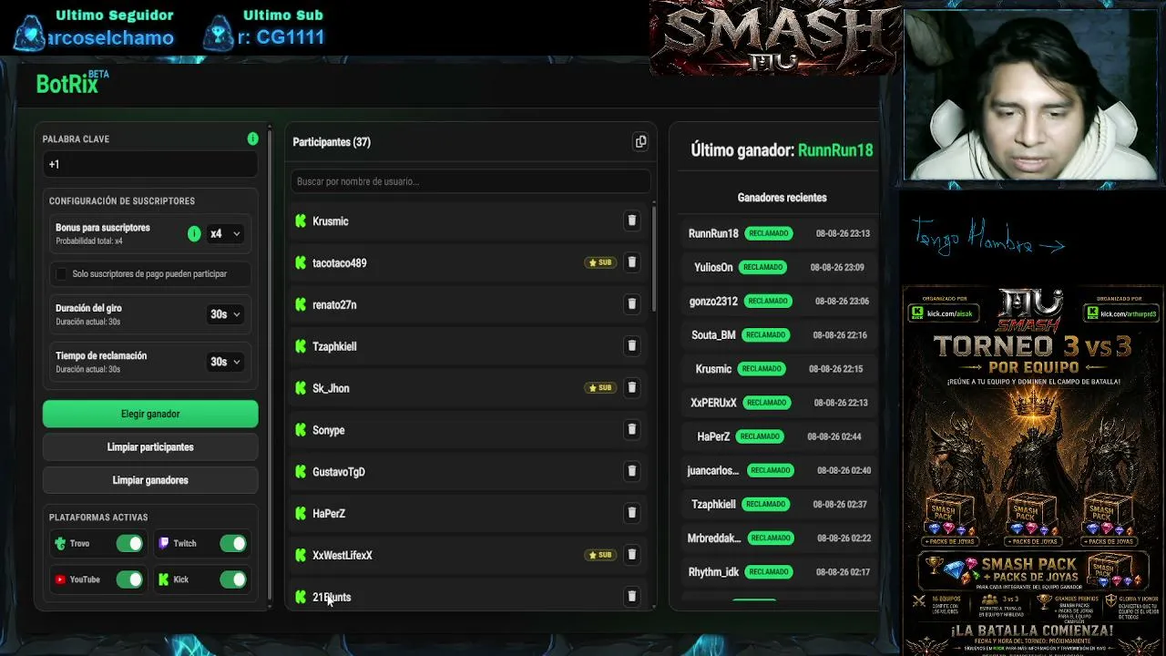 ⭐SMASHMU⭐ l Veterano de Mu l Respondiendo Dudas l Inscripciones Abiertas para el Torneo