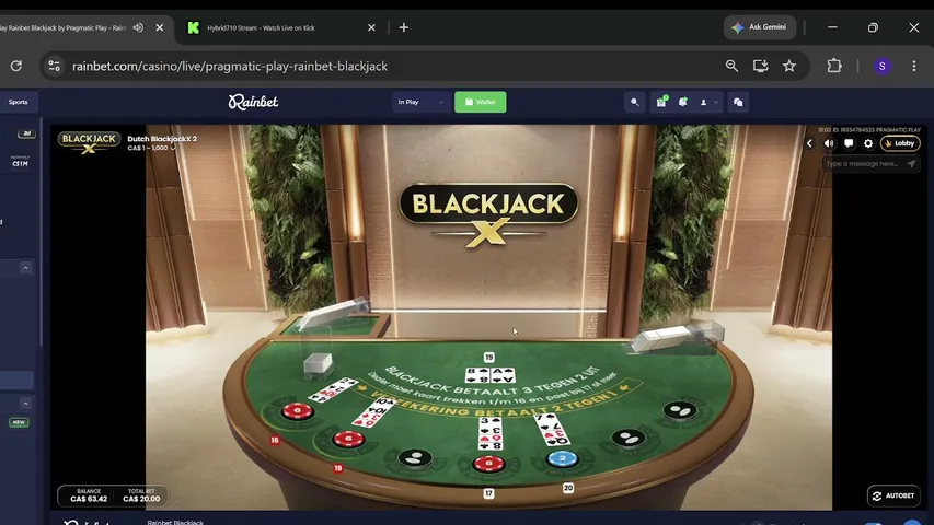 hybrid710 playing Slots & Casino - Live Casino Stream