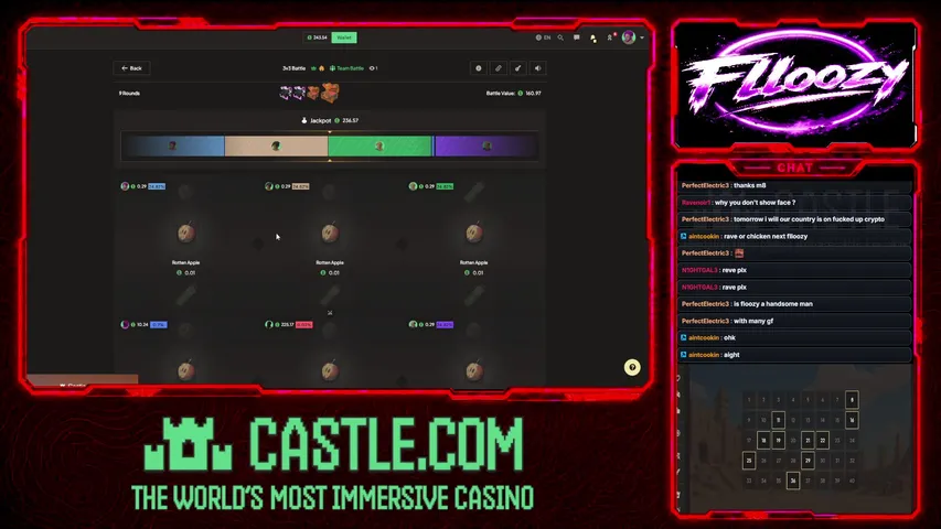 Flloozy playing Slots & Casino - Live Casino Stream