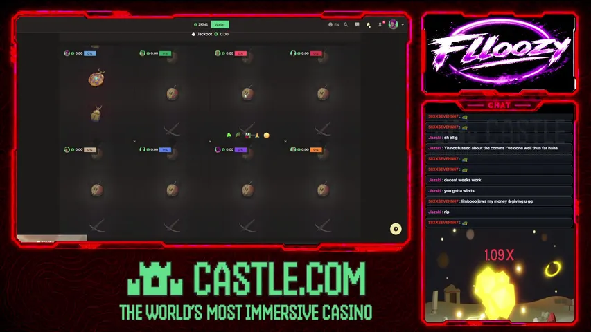 Flloozy playing Slots & Casino - Live Casino Stream
