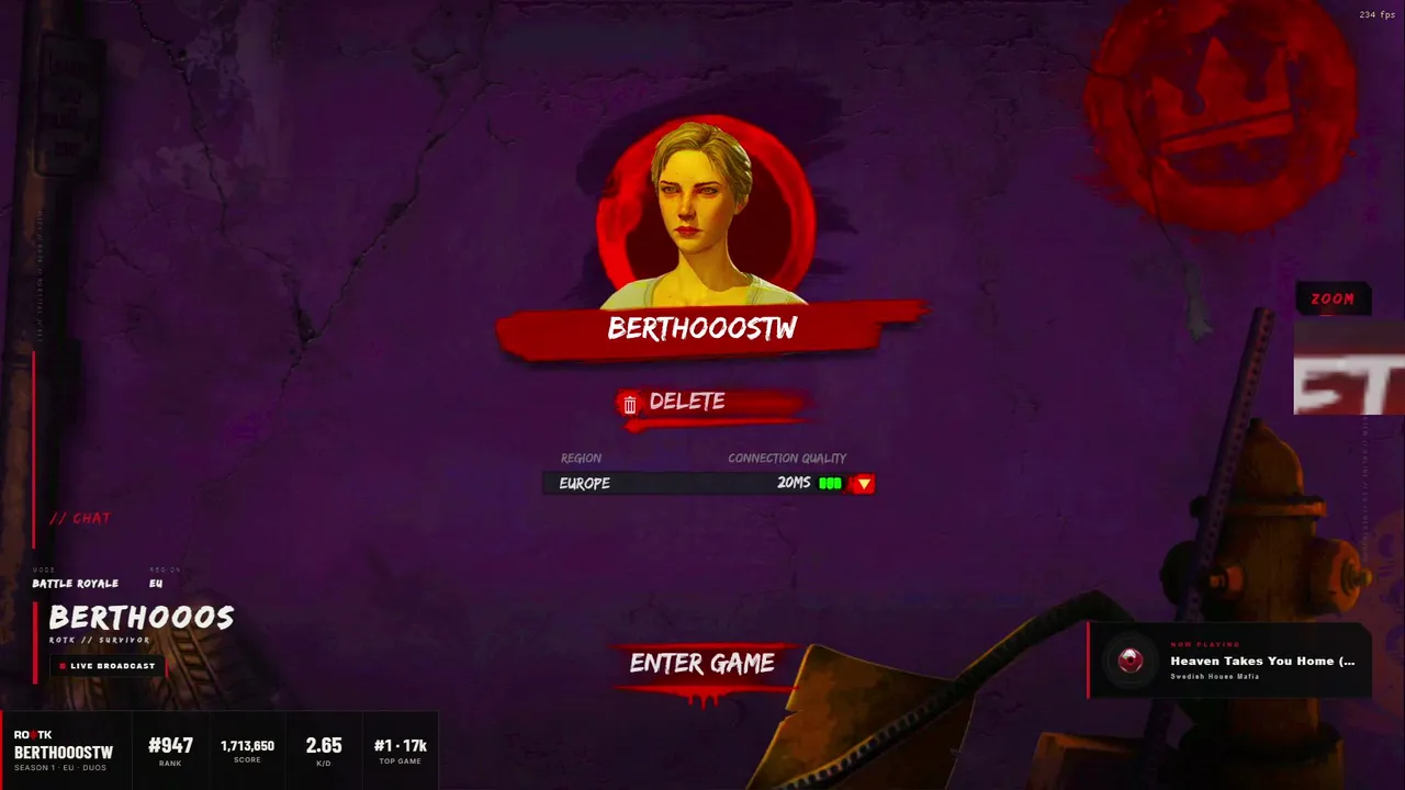Berthoos live