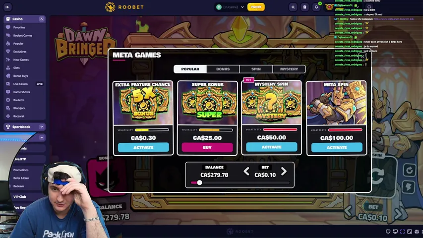 erndid playing Slots & Casino - Live Casino Stream
