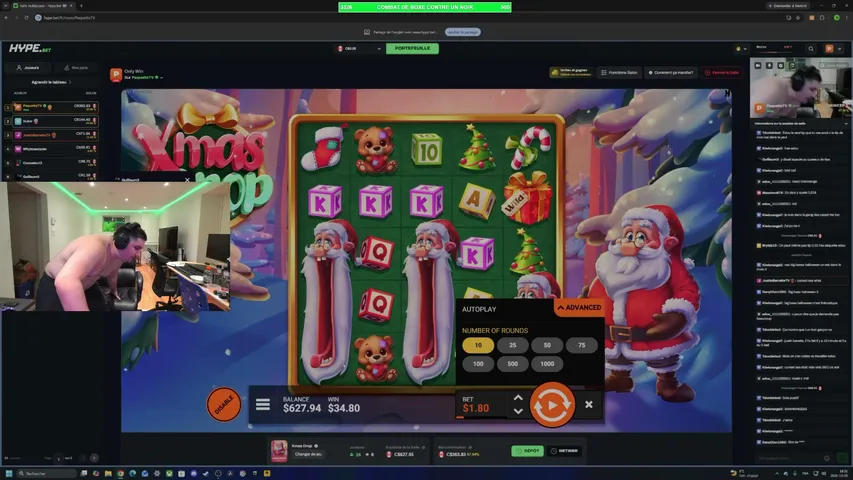 PaquetteTV playing Slots & Casino - Live Casino Stream