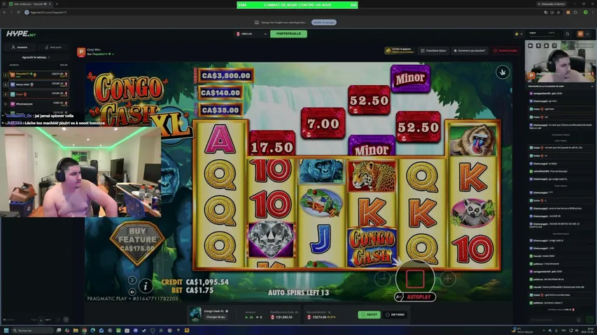 PaquetteTV playing Slots & Casino - Live Casino Stream