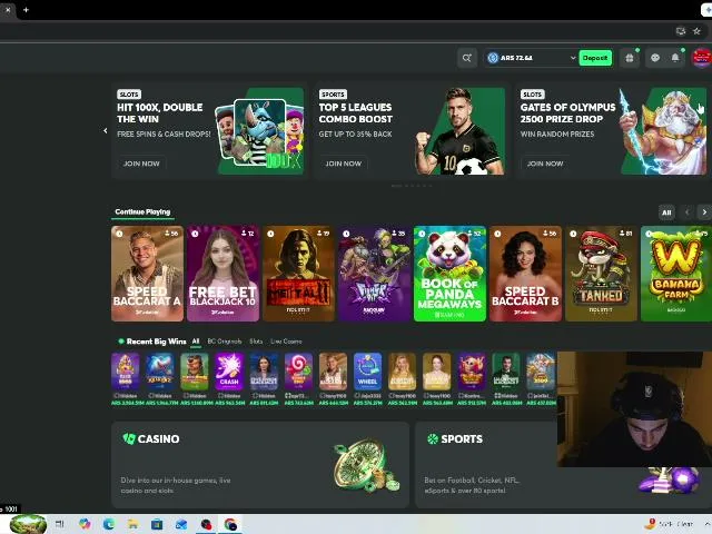 maxxedd playing Slots & Casino - Live Casino Stream