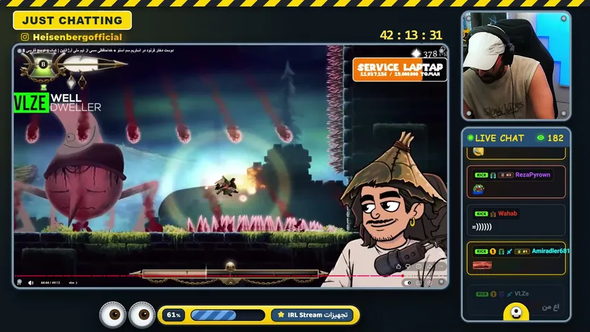 heisenbergofficial playing Just Chatting - Live Casino Stream