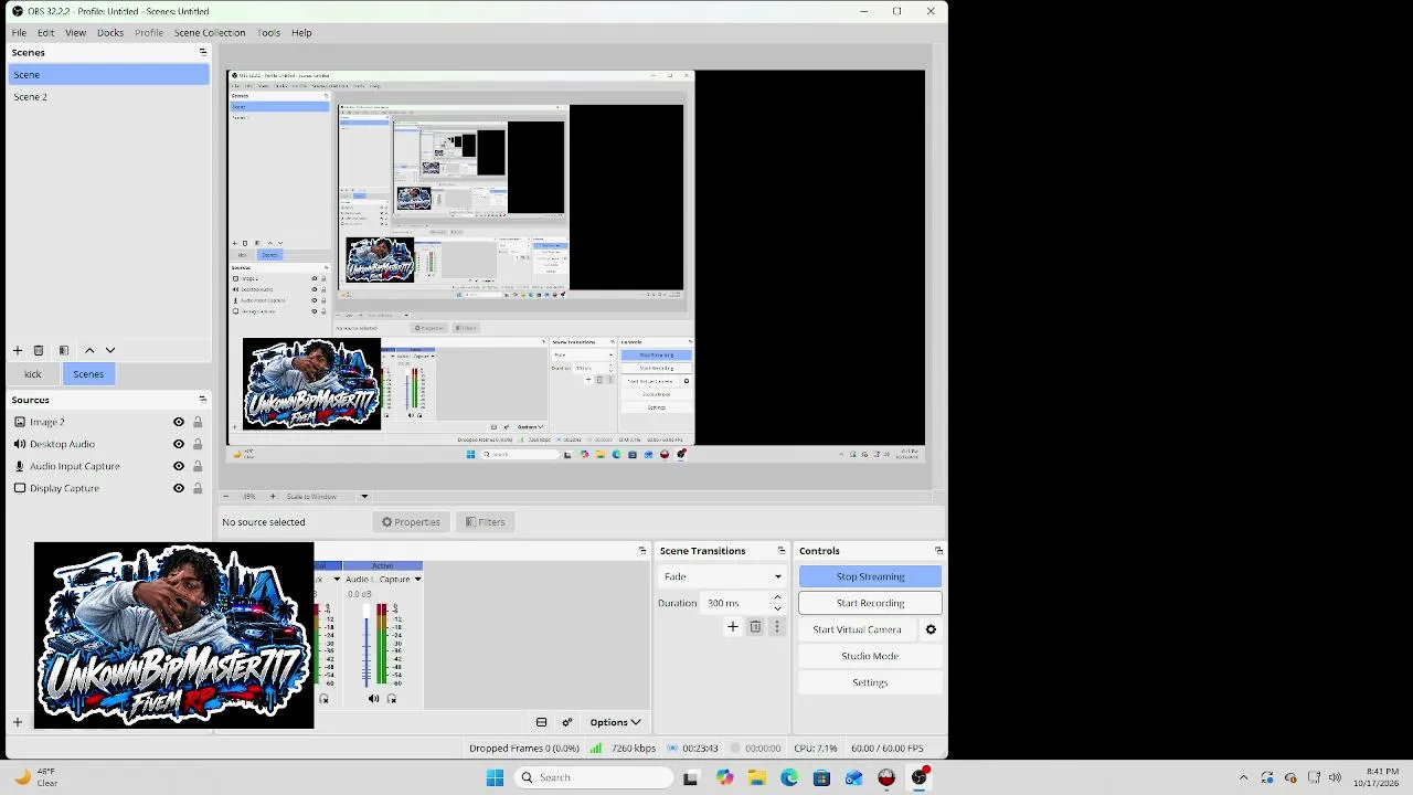 UnkownBipMaster717 live stream