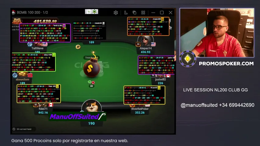 promospoker-rakebackextra playing Poker - Live Casino Stream