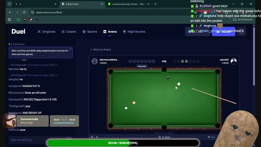 michaelionheart playing Slots & Casino - Live Casino Stream