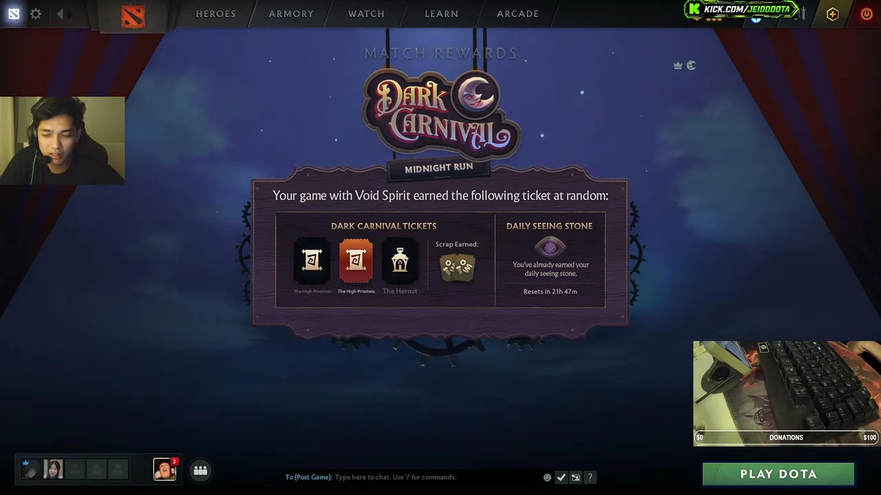 jeidodota live