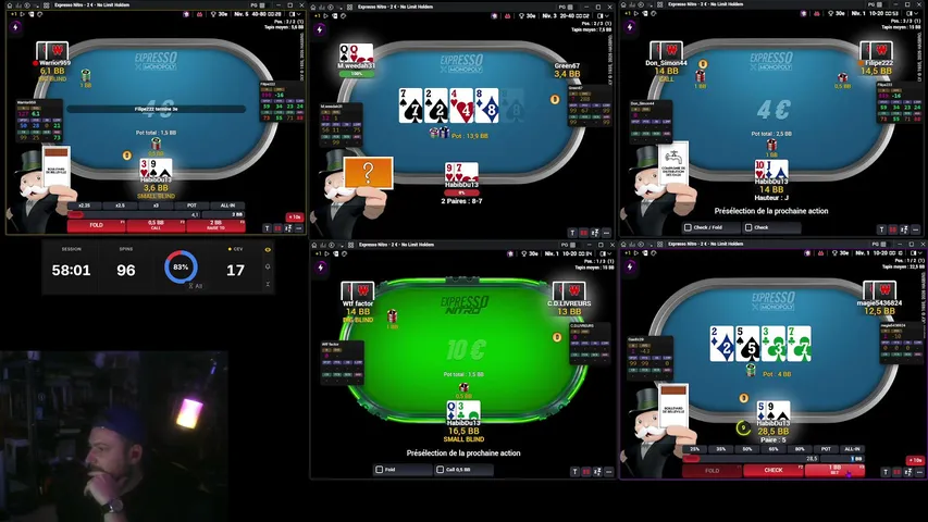 fiskerennn playing Card Games - Live Casino Stream