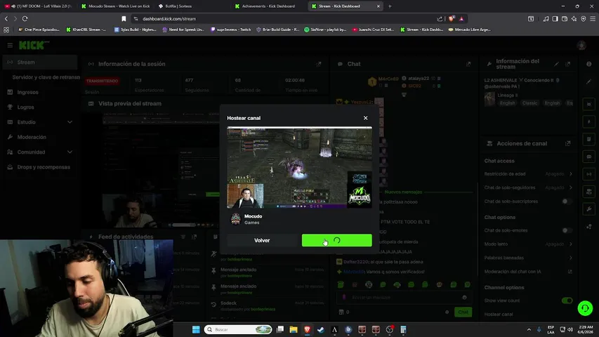 tutukal2 Lineage 2 stream image
