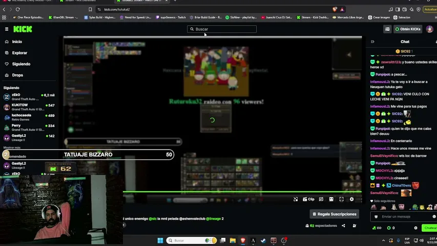 tutukal2 Lineage 2 stream image