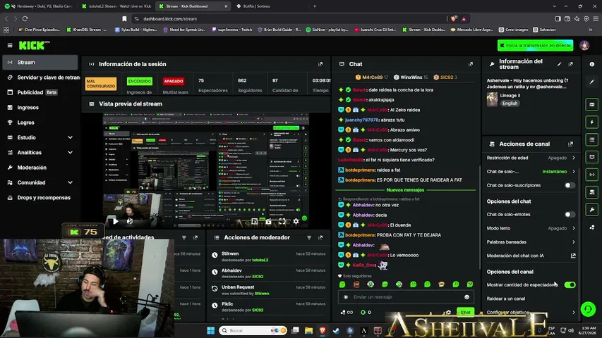 tutukal2 Lineage 2 stream image