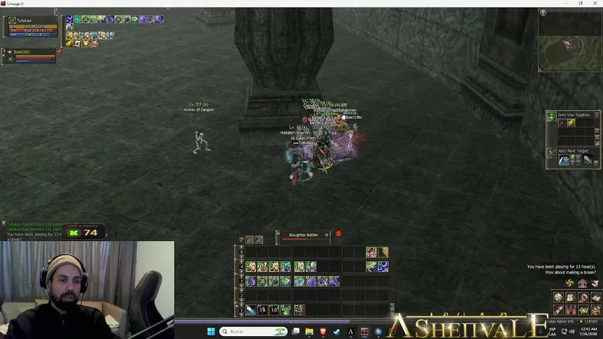 tutukal2 Lineage 2 stream image