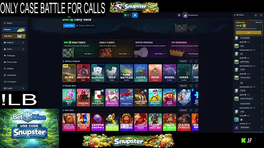 [BETDICE] !betdice CODE: Snupster [ AFF-1$ NON-AFF 0.25$]