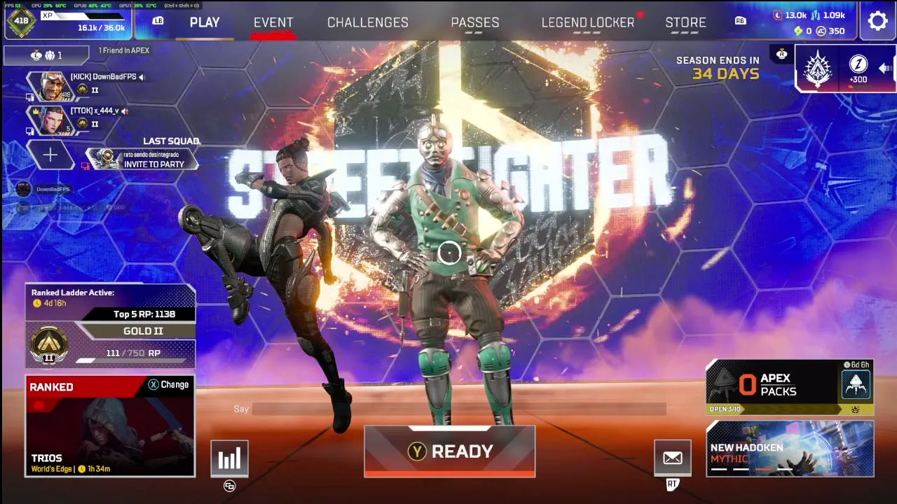 DownBadFPS live