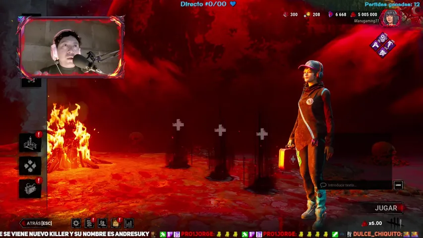 Un challensito de ruleta de perks y 12 wins│estrenando widgets de ruleta