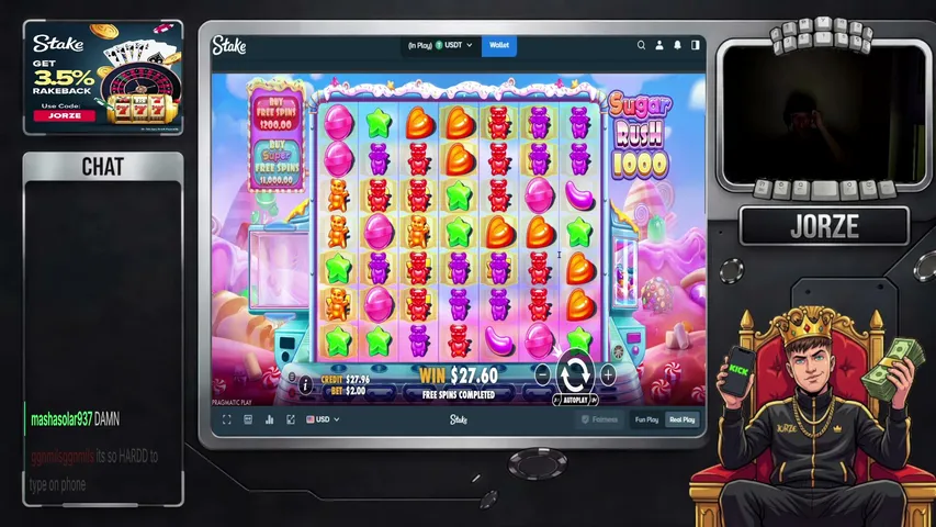 jorzee playing Slots & Casino - Live Casino Stream
