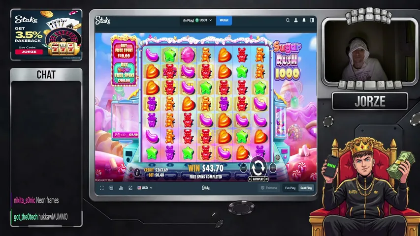jorzee playing Slots & Casino - Live Casino Stream