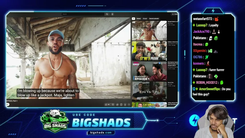 thebigshads playing Slots & Casino - Live Casino Stream