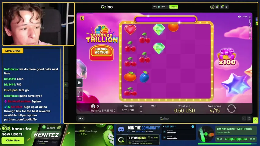 $10 GIVEEAWAY, BOTRIX GIVEAWAY EVERY 20 MIN! $500 BONUSHUNT AT QZINO!