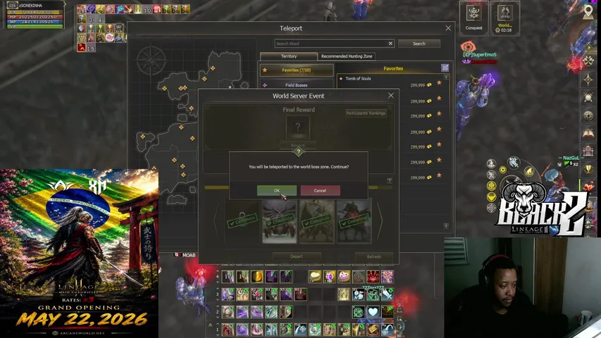 zsonekinha Lineage 2 stream image