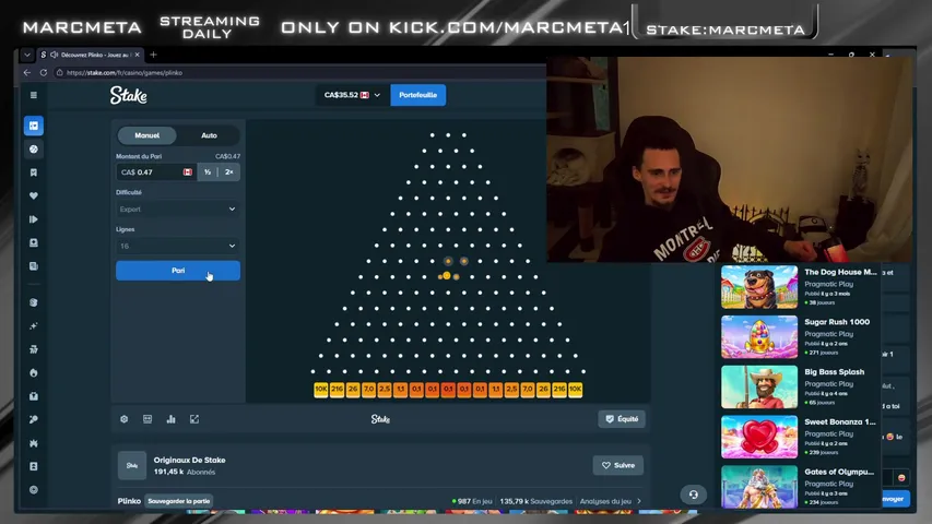 marcmeta1 playing Slots & Casino - Live Casino Stream