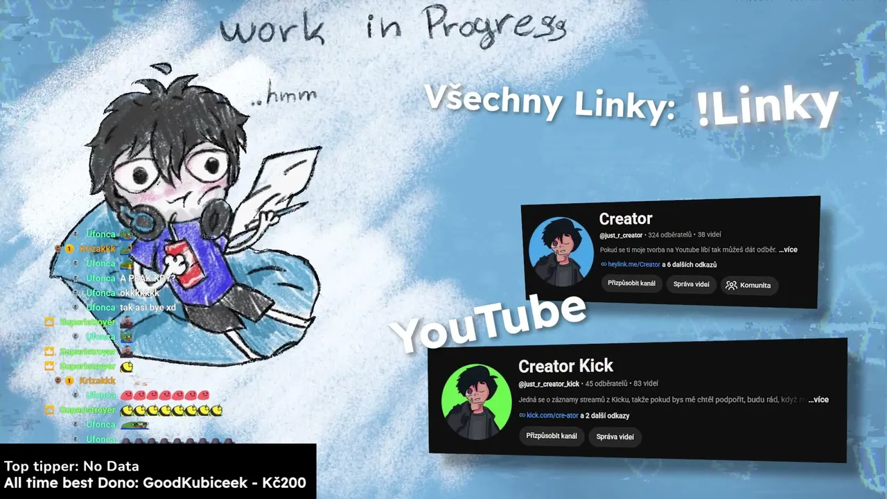 Konec - !sub !discord !donate !alerty