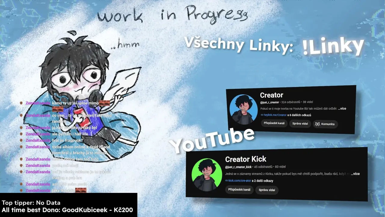 kampaň trackmania - !sub !donate !dicord !alerty