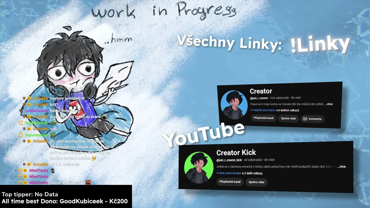 Stream se suby - Witch it, goose goose duck a víc. !sub !donate !alerty !discord