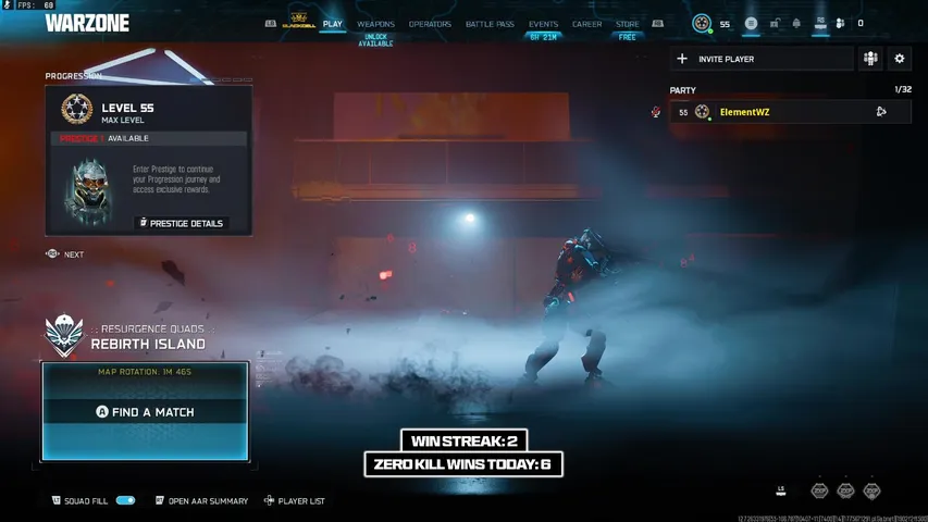 Zero Kill Wins In Warzone