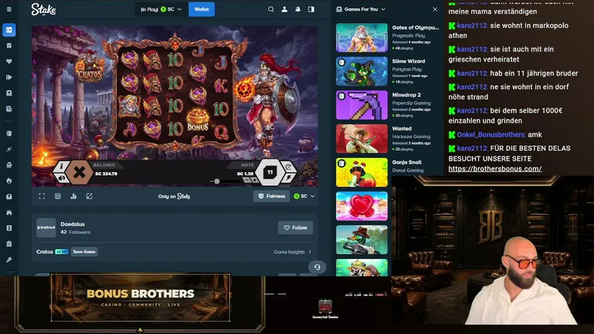 BrothersBonus playing Slots & Casino - Live Casino Stream