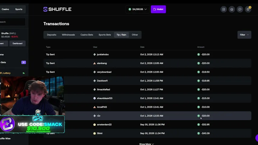 smackdowness playing Slots & Casino - Live Casino Stream