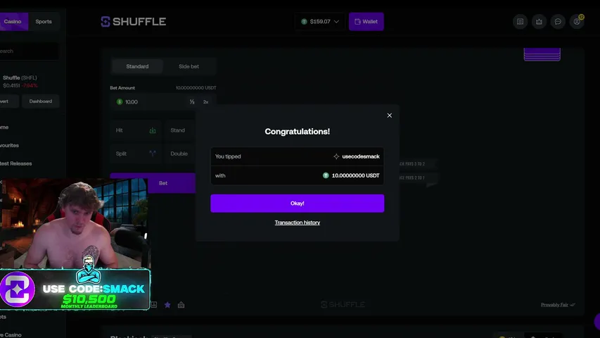smackdowness playing Slots & Casino - Live Casino Stream