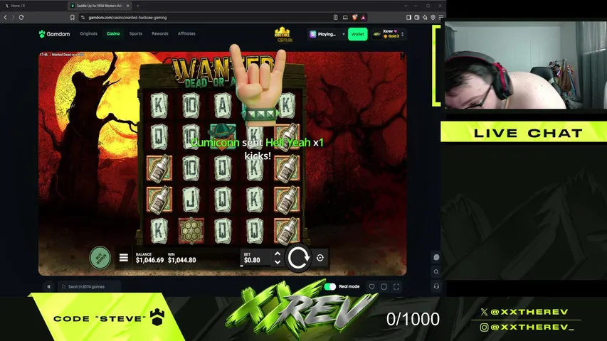 xxrev playing Slots & Casino - Live Casino Stream