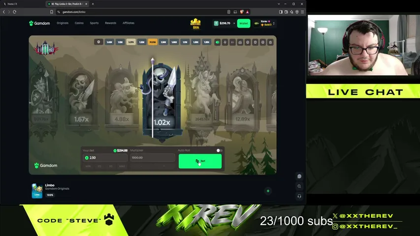 xxrev playing Slots & Casino - Live Casino Stream