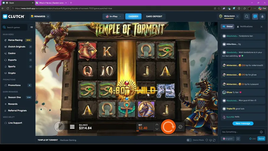 vanwinter playing Slots & Casino - Live Casino Stream