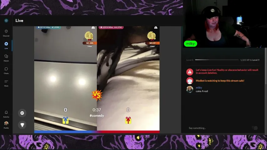 milky-milky-milky playing Slots & Casino - Live Casino Stream
