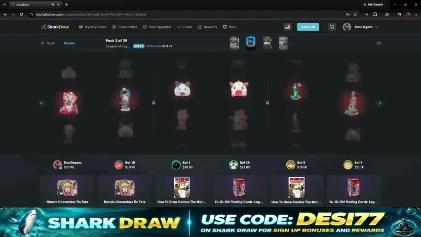 desidegens77 playing Slots & Casino - Live Casino Stream