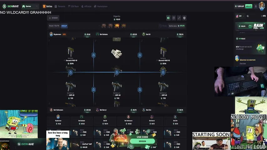 glypherson playing Slots & Casino - Live Casino Stream