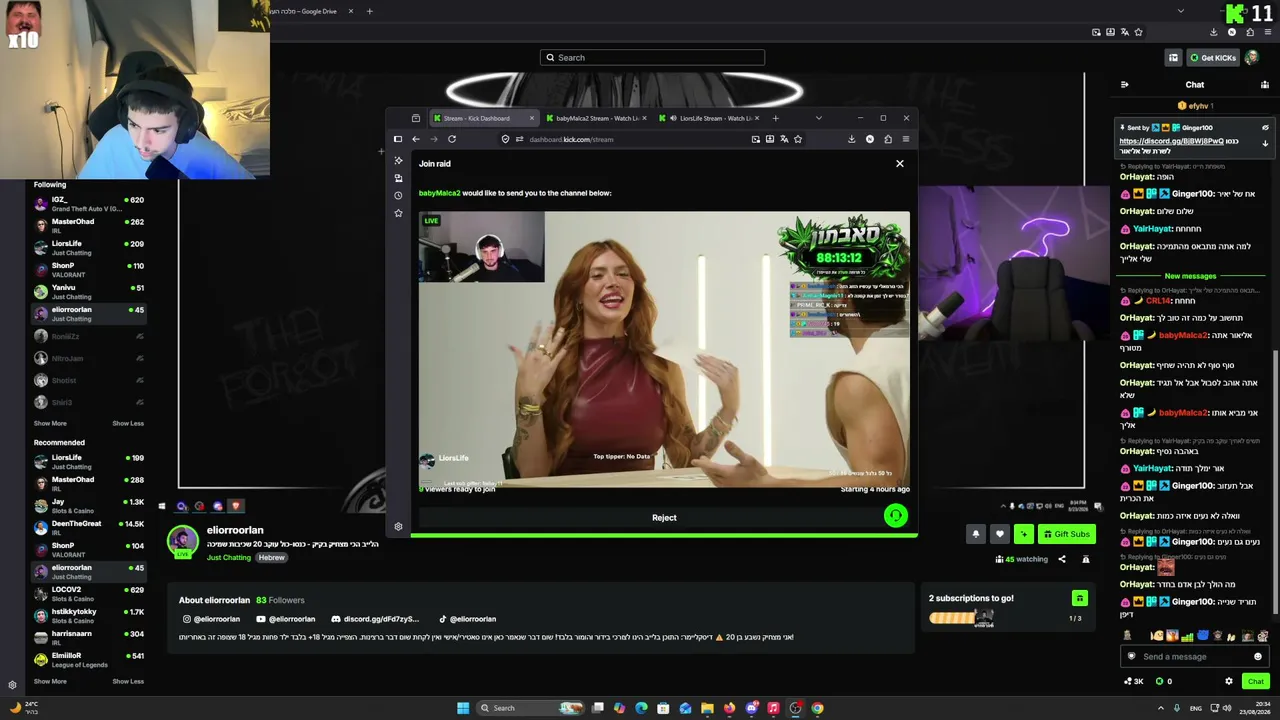 babyMalca2 live