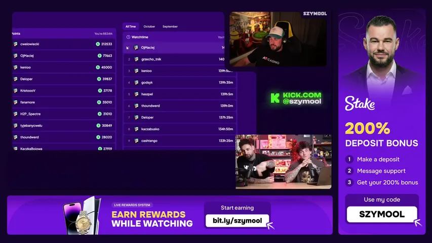 SZYMOOL NAJLEPSZE AKCJE I WYGRANE 24/7